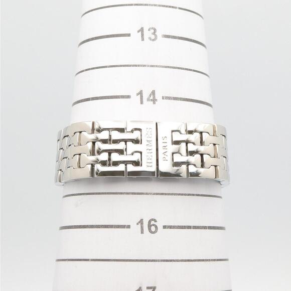 Hermes H-Watch Ronde Wristwatch, Stainless Steel, Women's, White (HR1.510) - Picture 7 of 15